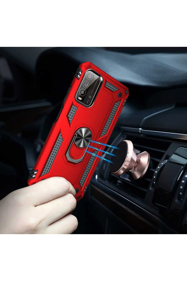 Xiaomi Redmi Note 9 4G Kılıf Zore Vega Kapak