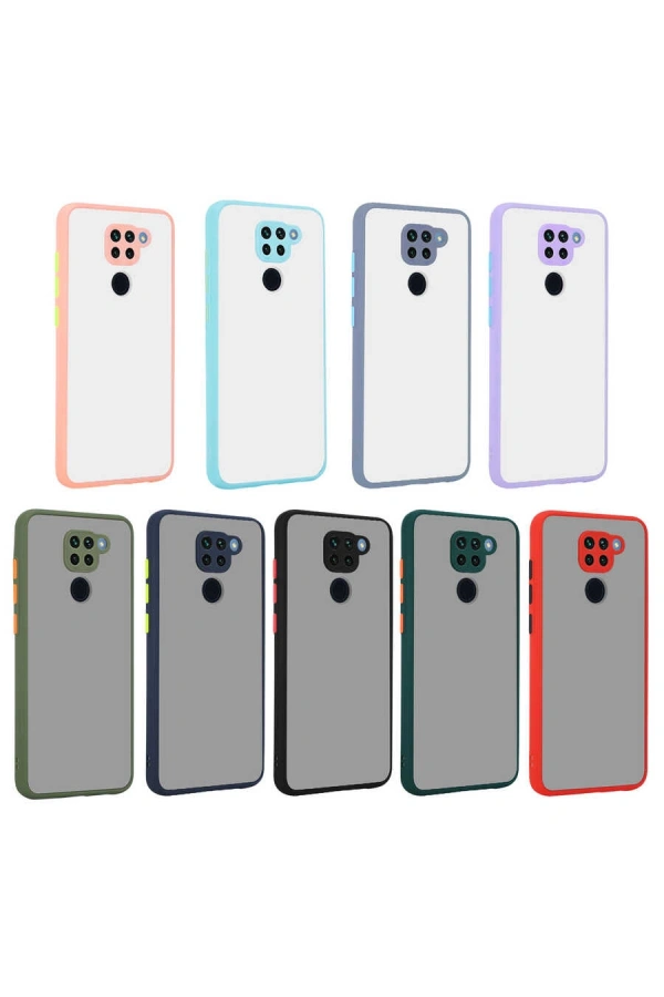 Xiaomi Redmi Note 9 Kılıf Zore Hux Kapak