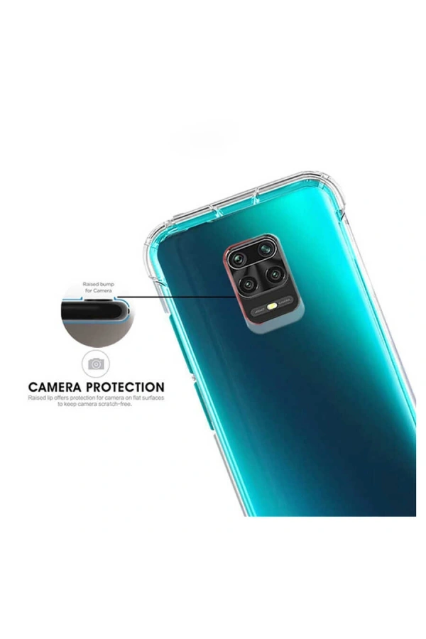 Xiaomi Redmi Note 9 Kılıf Zore Nitro Anti Shock Silikon
