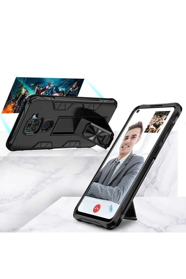 Xiaomi Redmi Note 9 Kılıf Zore Volve Kapak