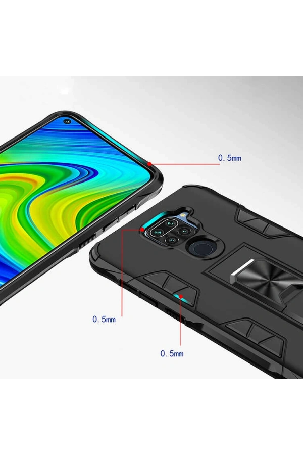 Xiaomi Redmi Note 9 Kılıf Zore Volve Kapak