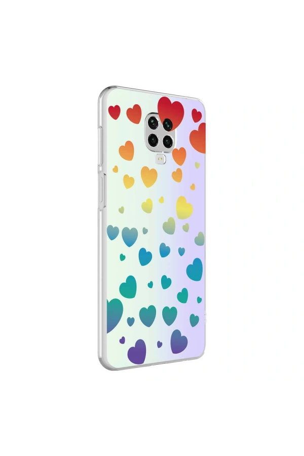 Xiaomi Redmi Note 9 Pro 5G Kılıf Zore M-Blue Desenli Kapak