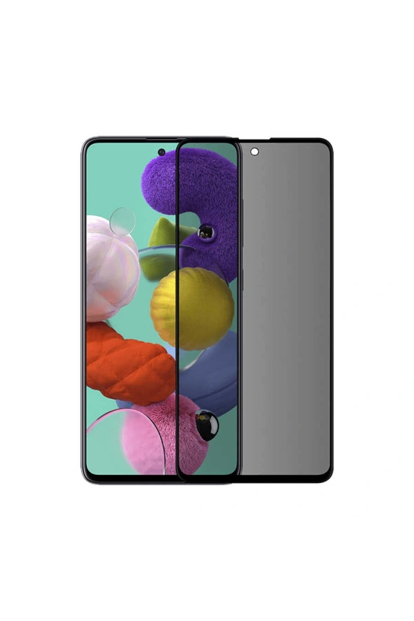 Xiaomi Redmi Note 9 Pro Davin 5D Privacy Cam Ekran Koruyucu