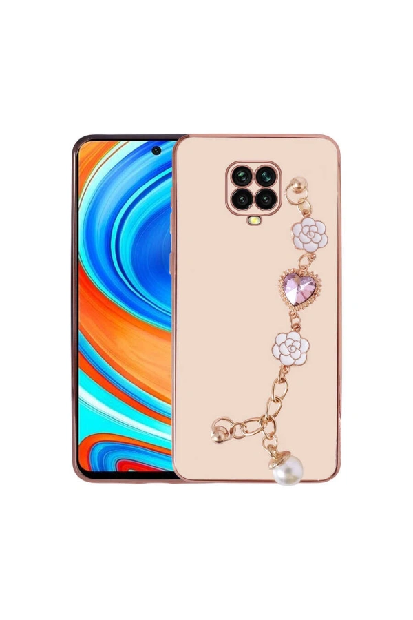 Xiaomi Redmi Note 9 Pro Kılıf El Tutamaçlı Kamera Korumalı Zore Taka Silikon Kapak