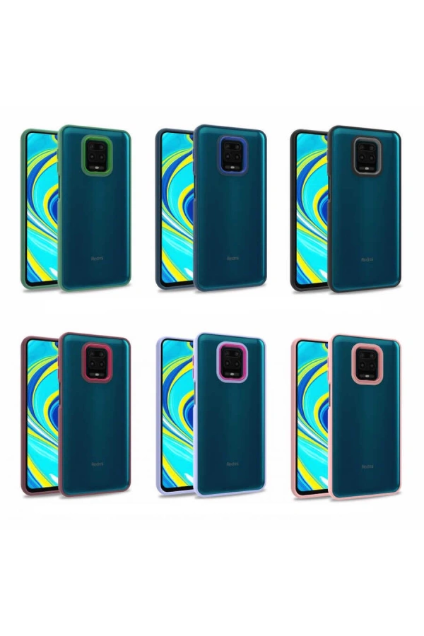 Xiaomi Redmi Note 9 Pro Kılıf Zore Flora Kapak