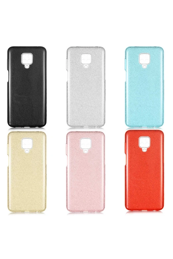 Xiaomi Redmi Note 9 Pro Kılıf Zore Shining Silikon