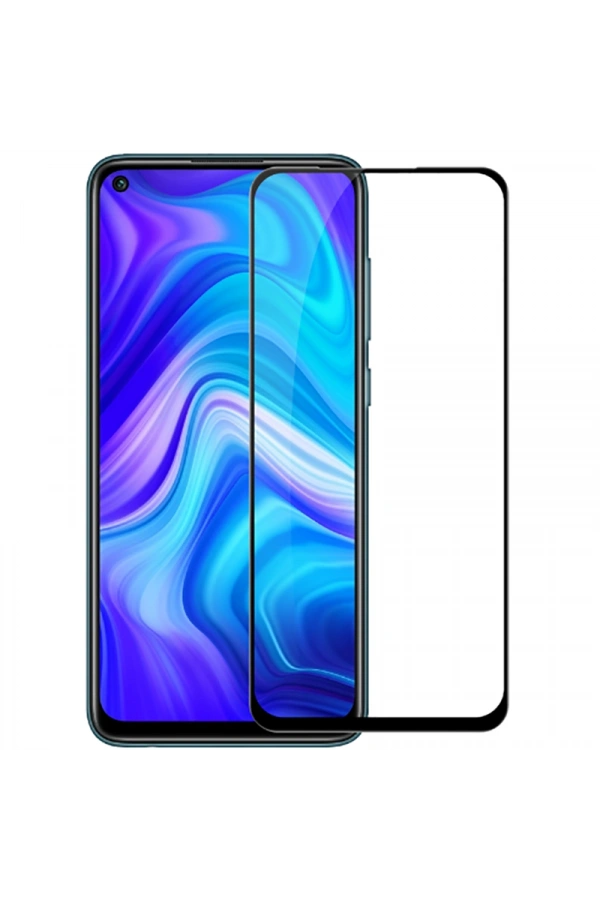 Xiaomi Redmi Note 9 Zore Kenarları Kırılmaya Dayanıklı Cam Ekran Koruyucu