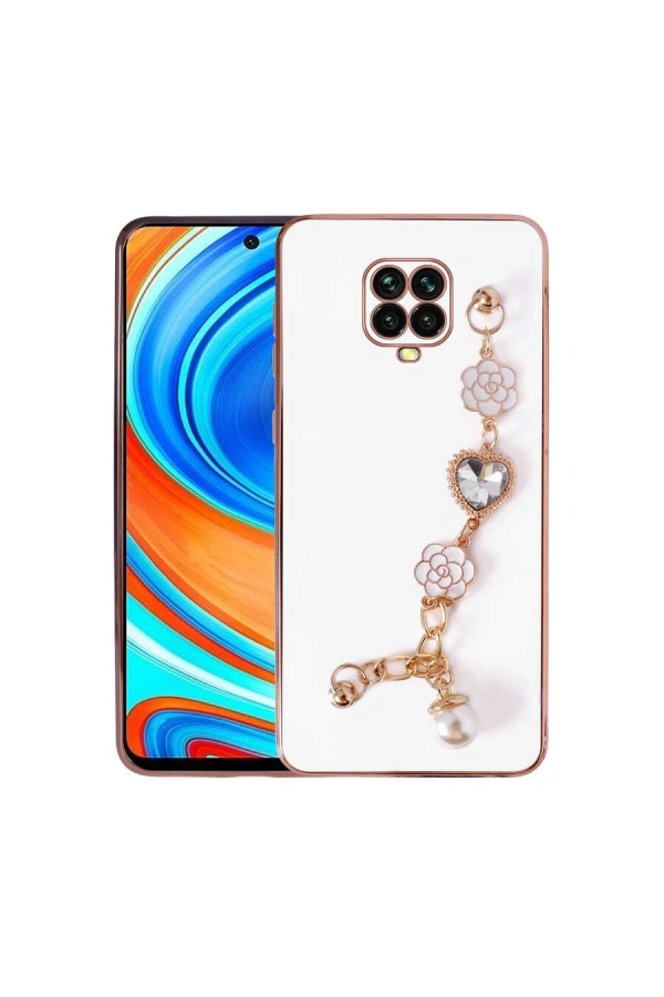 Xiaomi Redmi Note 9S Kılıf El Tutamaçlı Kamera Korumalı Zore Taka Silikon Kapak