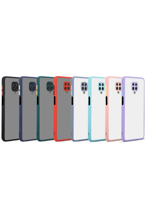 Xiaomi Redmi Note 9S Kılıf Zore Hux Kapak