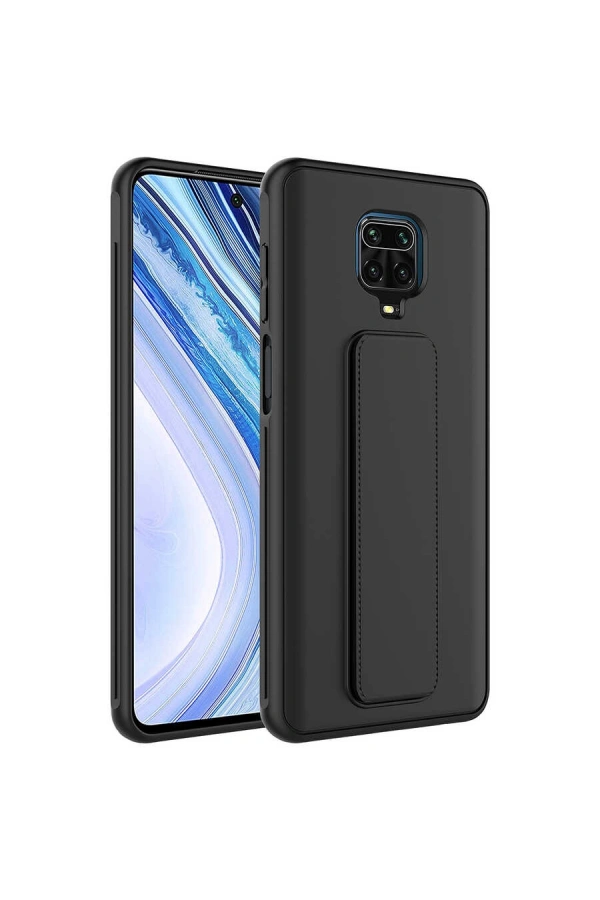 Xiaomi Redmi Note 9S Kılıf Zore Qstand Kapak