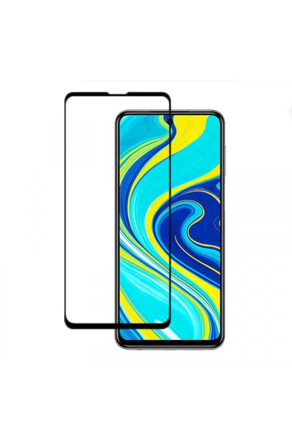 Xiaomi Redmi Note 9S Zore Kenarları Kırılmaya Dayanıklı Cam Ekran Koruyucu