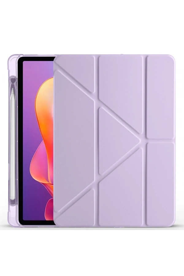 Xiaomi Redmi Pad 2 Kılıf Zore Tri Folding Kalem Bölmeli Standlı Kılıf