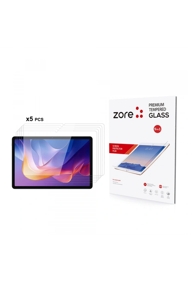 Xiaomi Redmi Pad 2 Zore 5in1 Tablet Temperli Cam Ekran Koruyucu