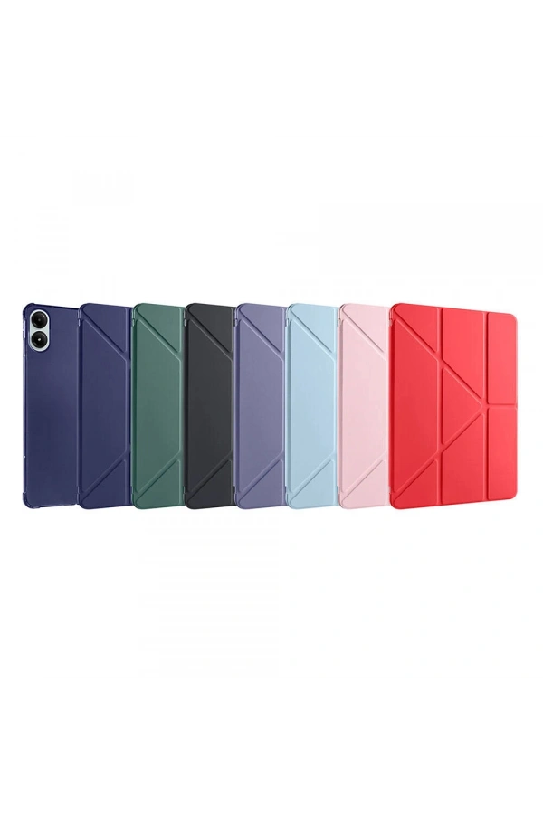 Xiaomi Redmi Pad Pro Kılıf Zore Tri Folding Kalem Bölmeli Standlı Kılıf