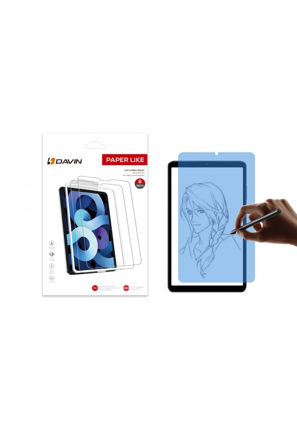 Xiaomi Redmi Pad SE 8.7 Kağıt Hisli Mat Davin Paper Like Tablet Ekran Koruyucu