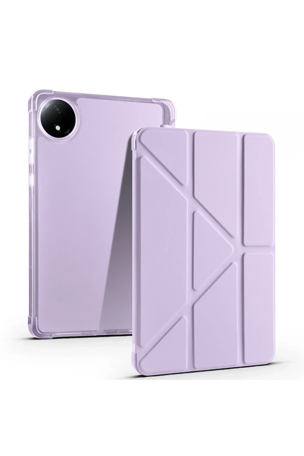 Xiaomi Redmi Pad SE 8.7 Kılıf Zore Tri Folding Kalem Bölmeli Standlı Kılıf