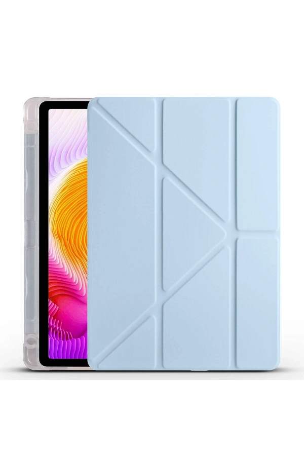 Xiaomi Redmi Pad SE Kılıf Zore Tri Folding Kalem Bölmeli Standlı Kılıf