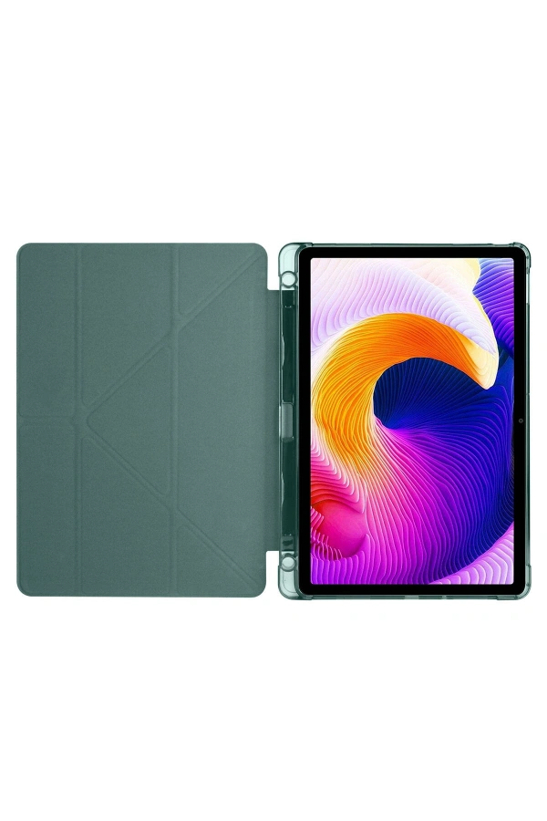 Xiaomi Redmi Pad SE Kılıf Zore Tri Folding Kalem Bölmeli Standlı Kılıf