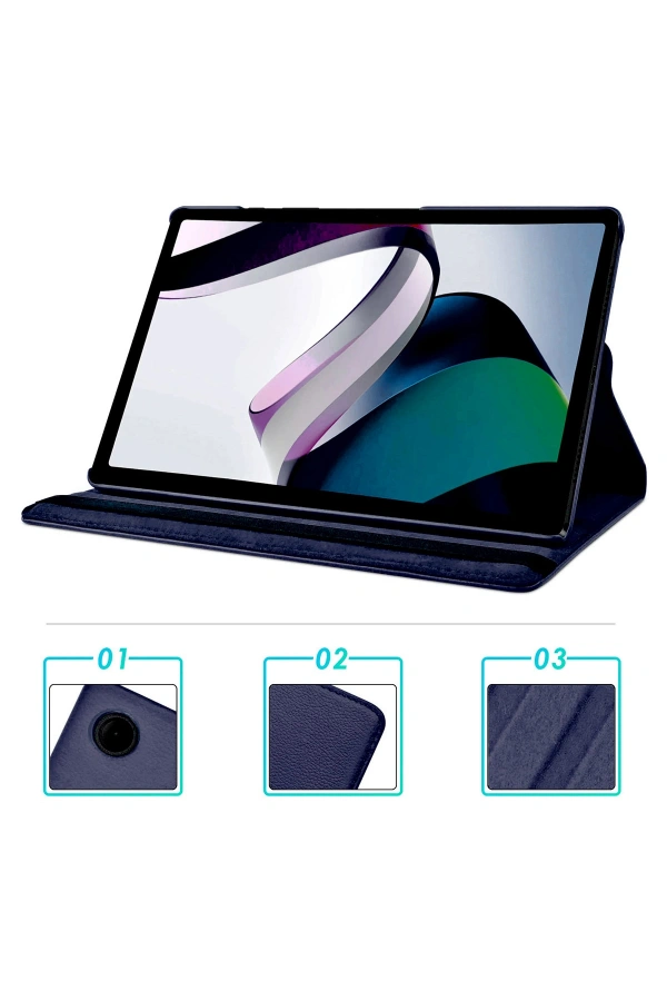 Xiaomi Redmi Pad Zore Dönebilen Standlı Kılıf