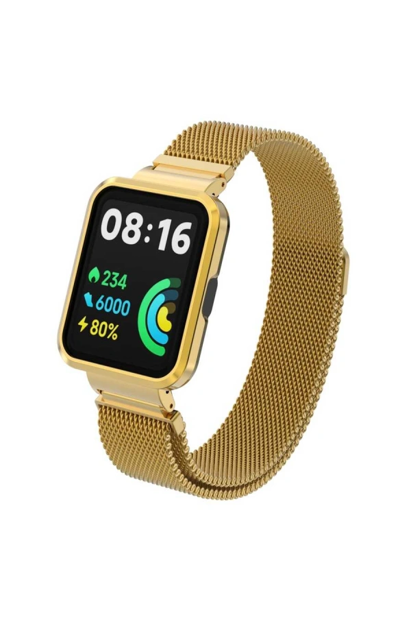 Xiaomi Redmi Watch 2 Lite Zore KRD-58 Metal Kordon