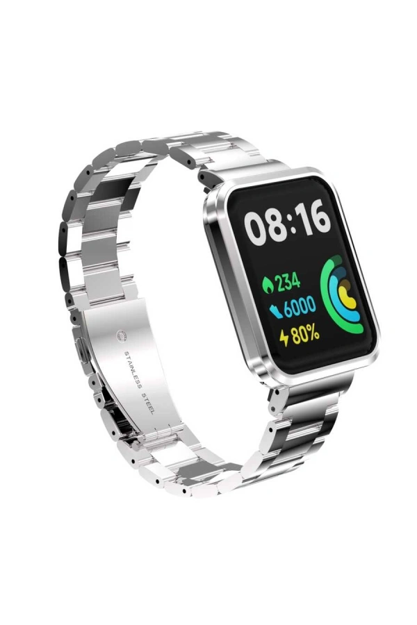 Xiaomi Redmi Watch 2 Lite Zore KRD-60 Metal Kordon