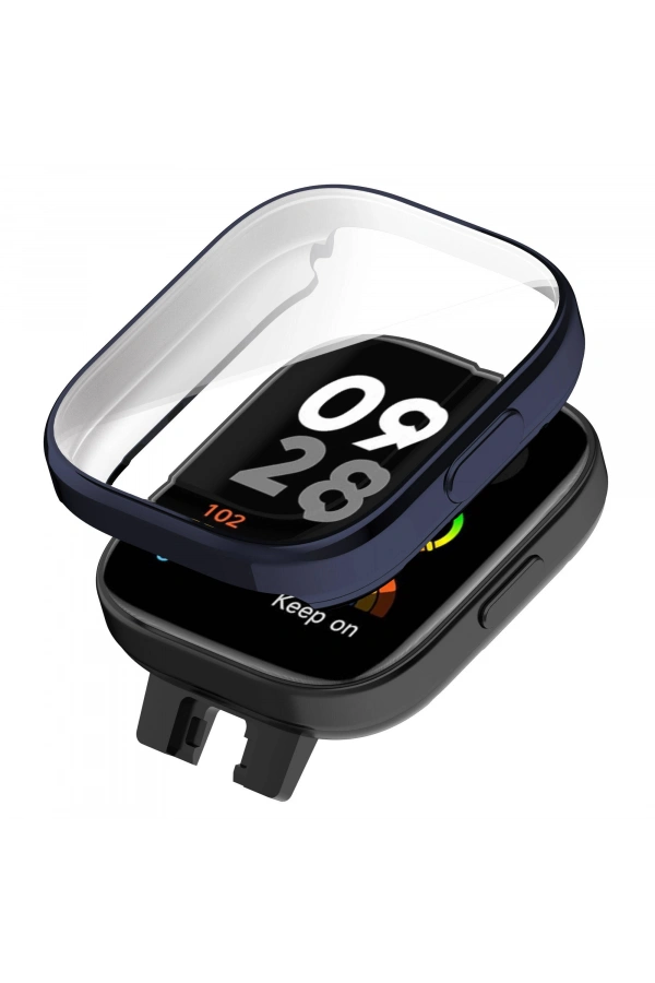 Xiaomi Redmi Watch 3 360 Derece Korumalı Kasa ve Ekran Koruyucu Zore Watch Gard 30