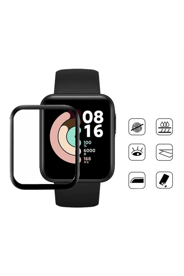 Xiaomi Redmi Watch 3 Active Zore PMMA Pet Saat Ekran Koruyucu