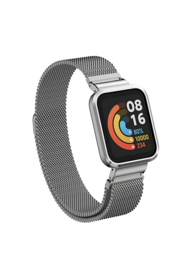 Xiaomi Redmi Watch (Mi Watch Lite) Zore KRD-58 Metal Kordon