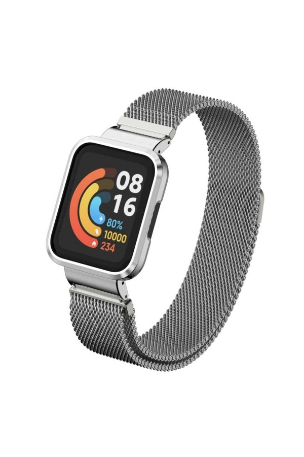 Xiaomi Redmi Watch (Mi Watch Lite) Zore KRD-58 Metal Kordon