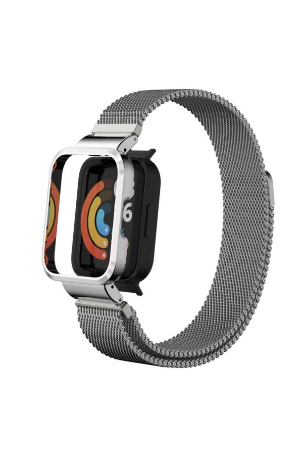 Xiaomi Redmi Watch (Mi Watch Lite) Zore KRD-58 Metal Kordon