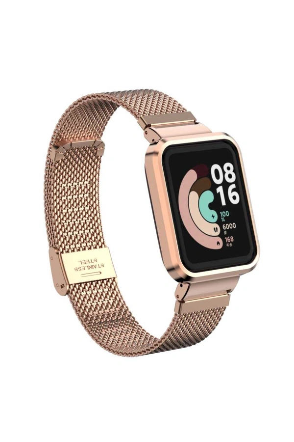 Xiaomi Redmi Watch (Mi Watch Lite) Zore KRD-59 Metal Kordon