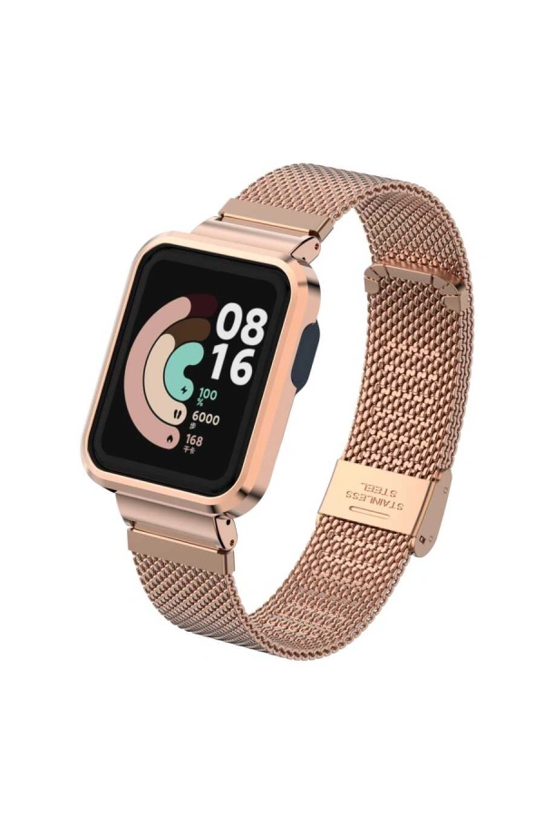 Xiaomi Redmi Watch (Mi Watch Lite) Zore KRD-59 Metal Kordon