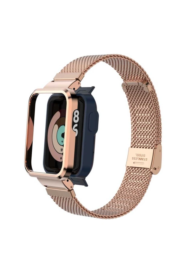 Xiaomi Redmi Watch (Mi Watch Lite) Zore KRD-59 Metal Kordon