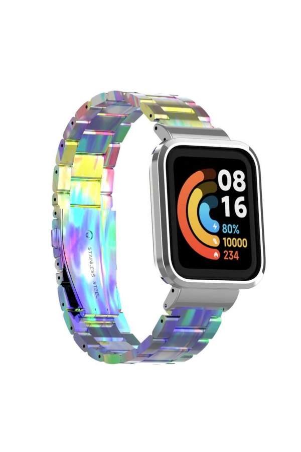 Xiaomi Redmi Watch (Mi Watch Lite) Zore KRD-60 Metal Kordon