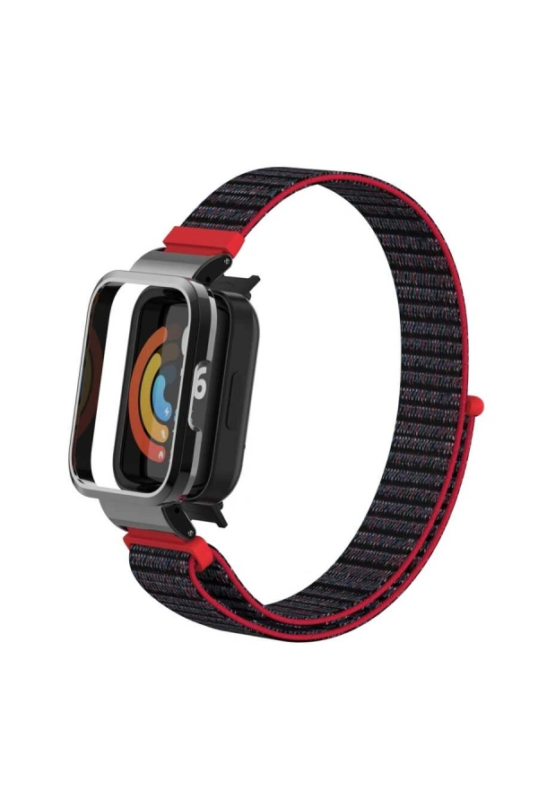 Xiaomi Redmi Watch (Mi Watch Lite) Zore KRD-61 Hasır Kordon