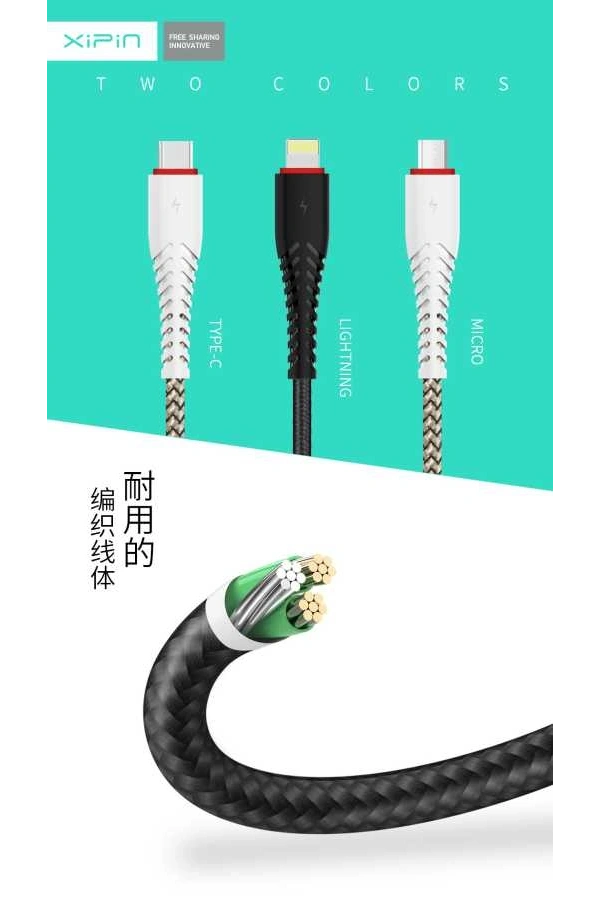 Xipin LX18 Usb Micro Kablo 1.2M