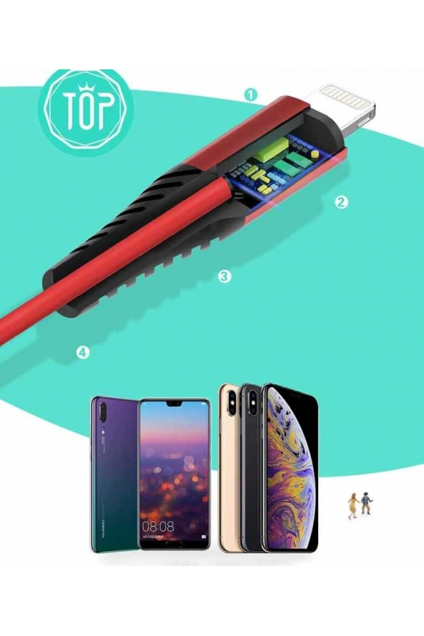 Xipin LX21 Micro Usb Kablo 1.2 M