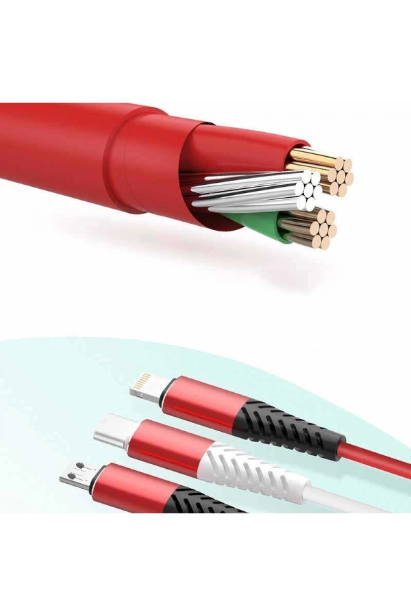 Xipin LX21 Micro Usb Kablo 1.2 M