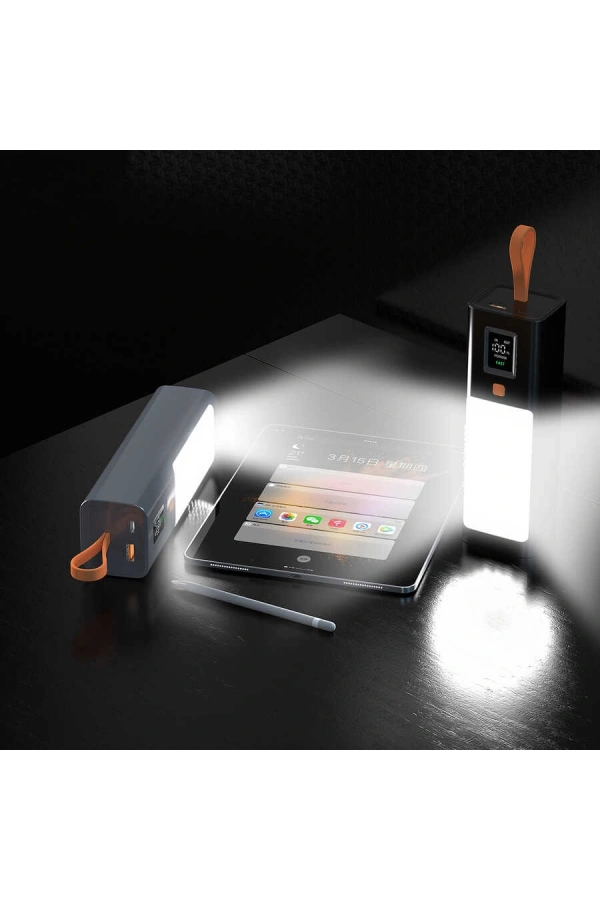 Xipin T134L Işıklı PD 100W Hızlı Şarj Özellikli 20000 Mah Powerbank