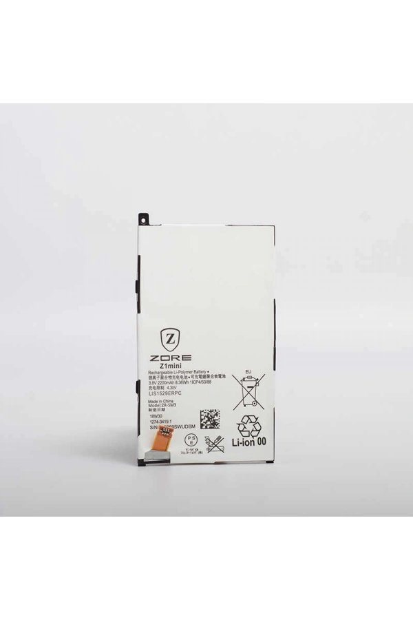 Xperia Z1 Compact Zore Tam Orjinal Batarya