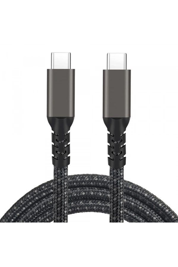 Zore 2.Jenerasyon Type-C to Type-C USB3.2 PD Data Kablosu 100W 20Gbps 4K@60Hz 0.2 Metre