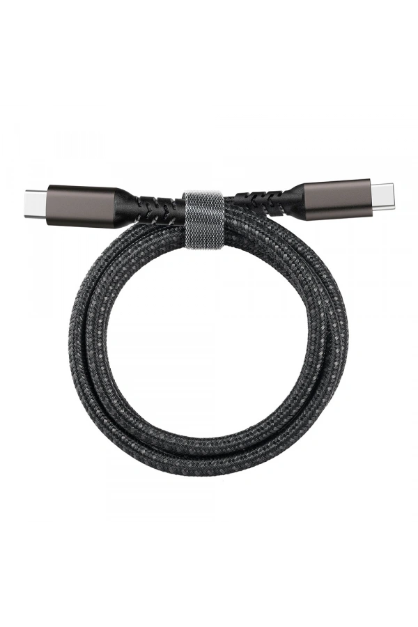 Zore 2.Jenerasyon Type-C to Type-C USB3.2 PD Data Kablosu 100W 20Gbps 4K@60Hz 0.2 Metre