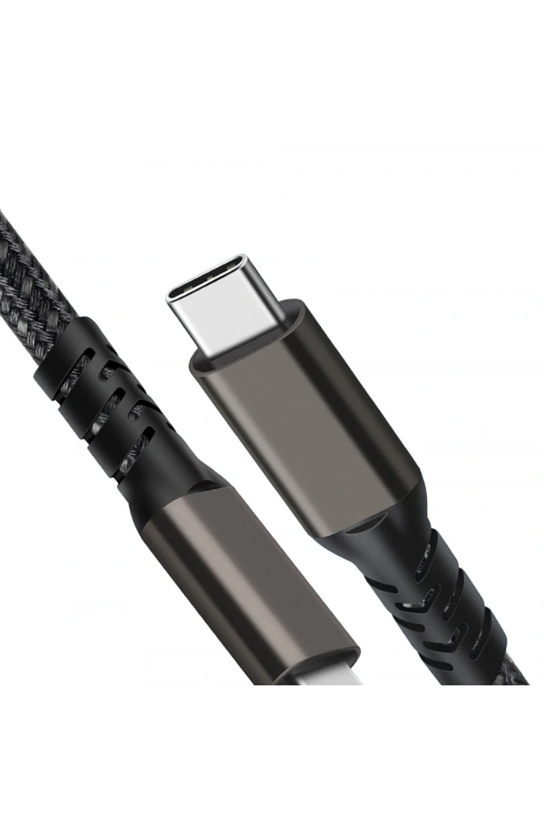 Zore 2.Jenerasyon Type-C to Type-C USB3.2 PD Data Kablosu 100W 20Gbps 4K@60Hz 0.2 Metre