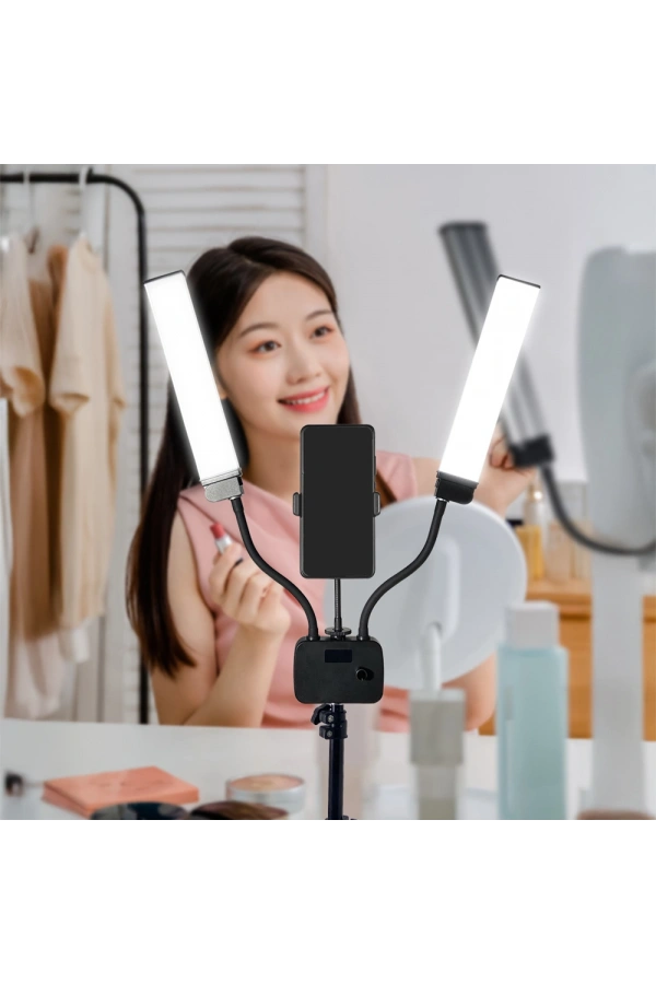 Zore AL45X Işıklı Telefon Tutucu Ring Light
