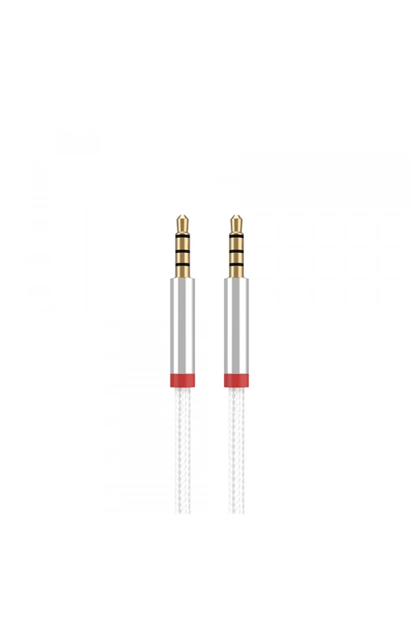 Zore AU-707 Örgü Tasarımlı Aux Audio Kablo 3.5mm 1m