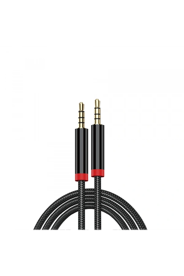 Zore AU-708 Örgü Tasarımlı Aux Audio Kablo 3.5mm 3m