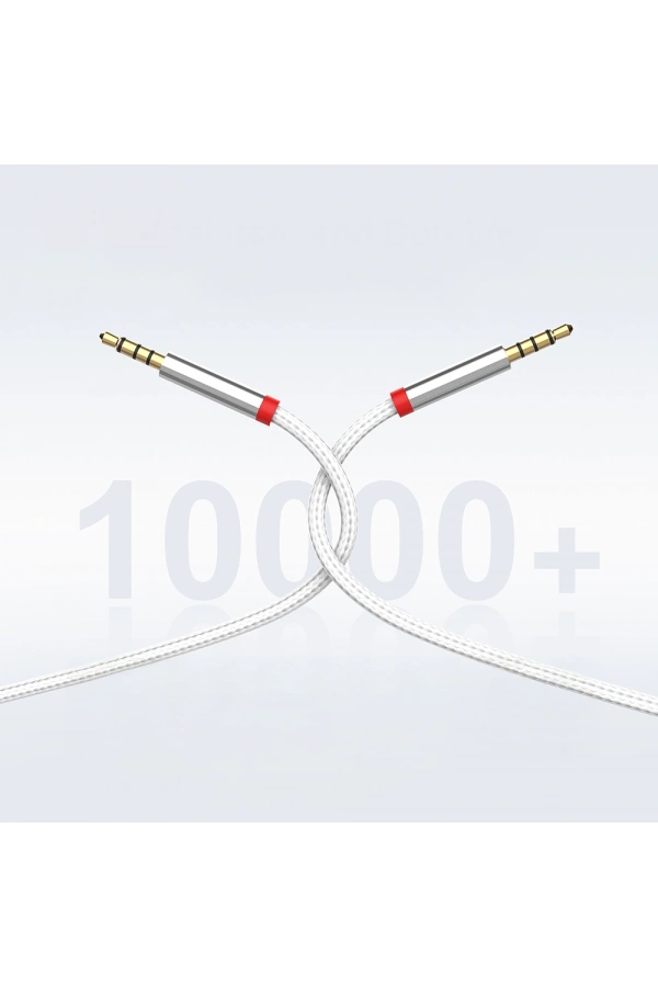 Zore AU-708 Örgü Tasarımlı Aux Audio Kablo 3.5mm 3m