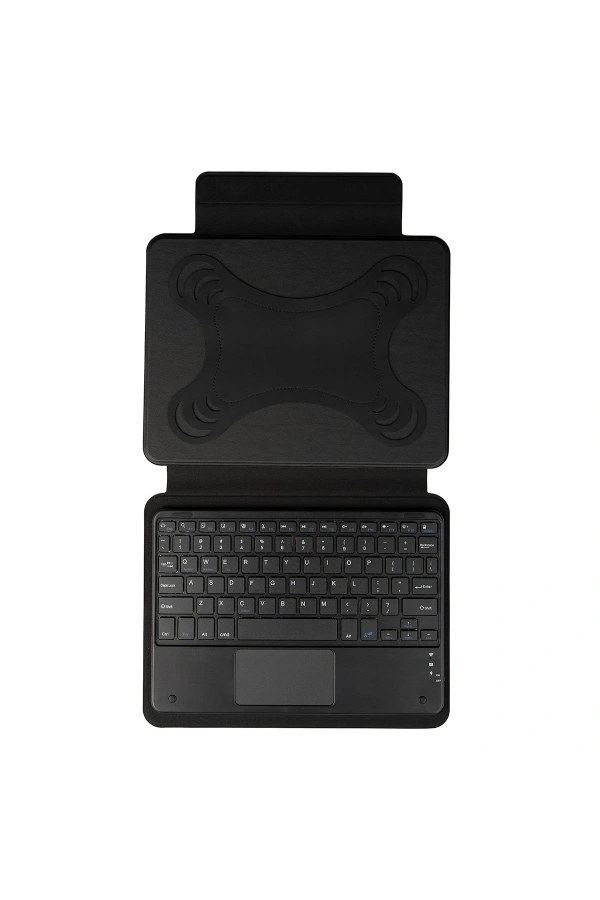 Zore Border Keyboard 13 inç Universal Bluetooh Bağlantılı Standlı Klavyeli Tablet Kılıfı