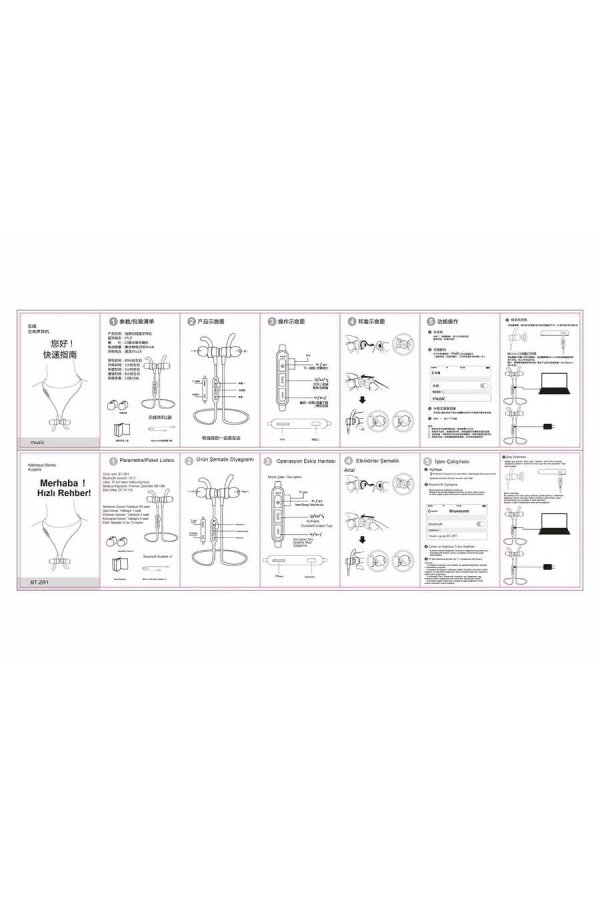 Zore BT-ZR1 Bluetooth Kulaklık