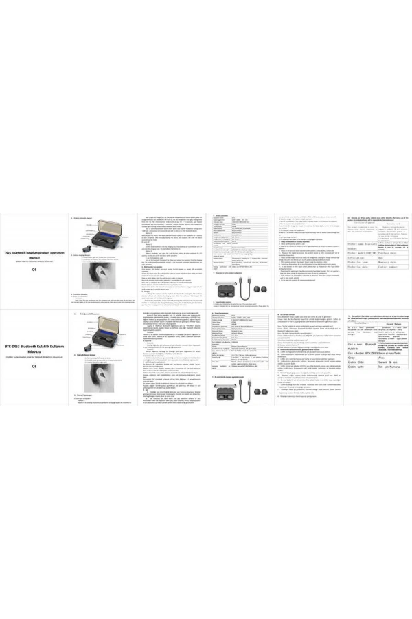 Zore BTK-ZR53 Bluetooth Kulaklık